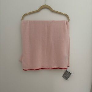Hannah Rose Luxe Mini Cashmere Travel Wrap, Pink